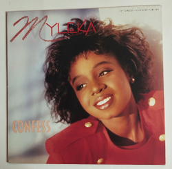 Винтажная виниловая пластинка LP Myleka Confess (Germany 1988) Maxi Single