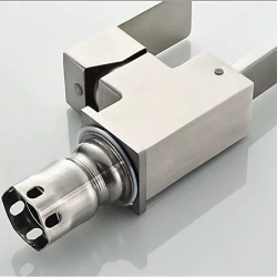 Смеситель для кухни высокий L74033 Ledeme нержавеющая сталь