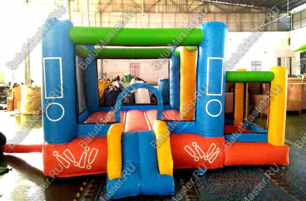 Надувной батут "Кубик" 4*4*2,5 м