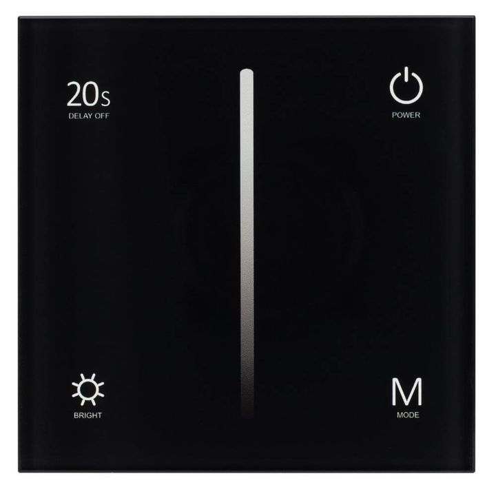 Панель управления Arlight Sens Smart-P40-Dim Black 028110