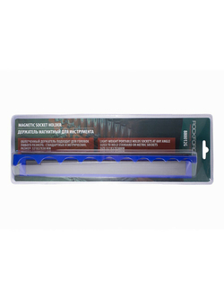 Держатель магнитный для 10 головок 1/2''(321х37мм),в блистере RockForce##Rock FORCE RF-880012G