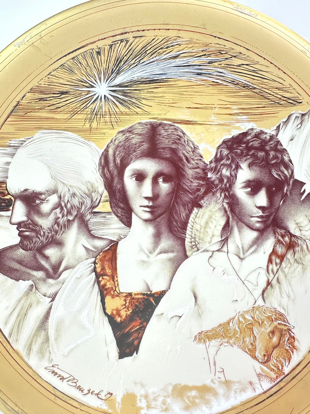 Три настенных блюда. Лимитированная серия