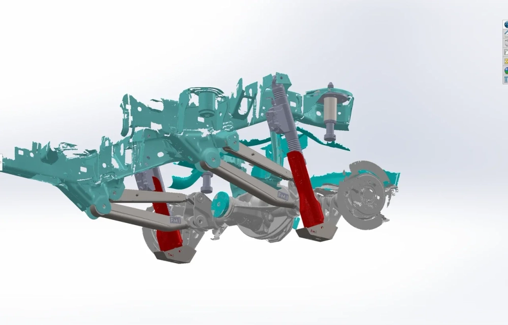 Комплект регулируемой задней подвески для Ram TRX