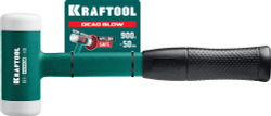 KRAFTOOL Dead Blow 50 мм, 900 г, безынерционный молоток (2078-50)