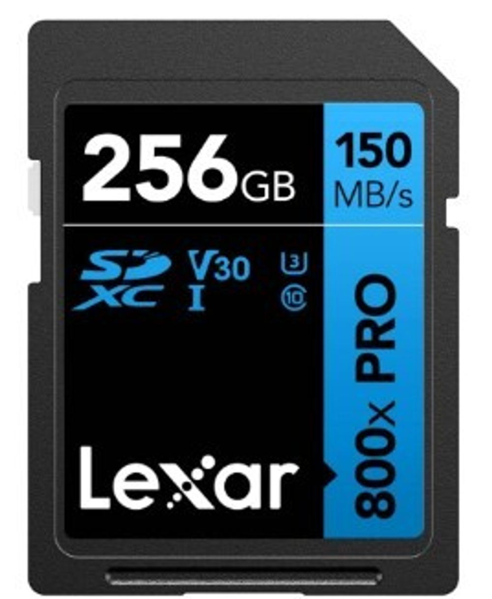 Карта памяти SDXC 256GB Lexar LSD0800P256G-BNNNG