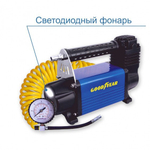 Компрессор 50л/мин Goodyear LED, быстросъём, сумка, питание от АКБ