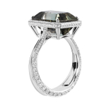 Кольцо с турмалином и бриллиантами, R0070-11/1