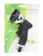 ПИСТОЛЕТ-РАСПЫЛИТЕЛЬ HOSE WORLD С 10 РЕЖИМАМИ МЕТАЛЛИЧЕСКИЙ GE0016