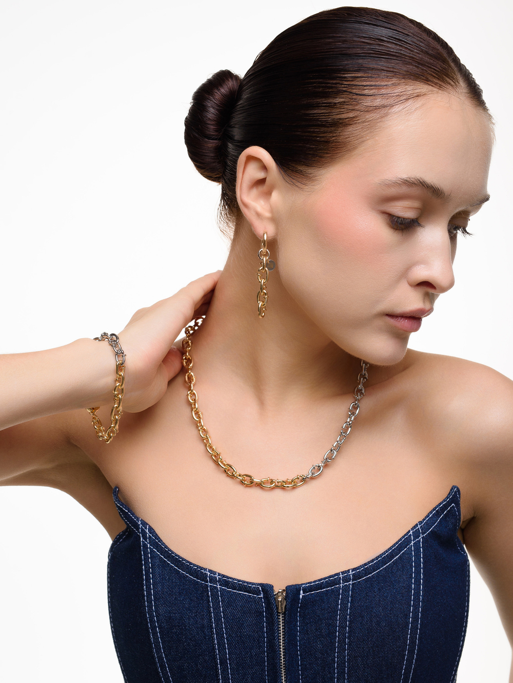 Браслет "Pin" Bicolor