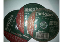 Круг отрезной по нержавеющей стали 150x1.0x22,23 мм Metabo SP-Novorapid RU 617164000