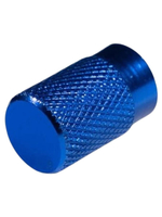 Колпачки на ниппель вентиль синие 2 штуки