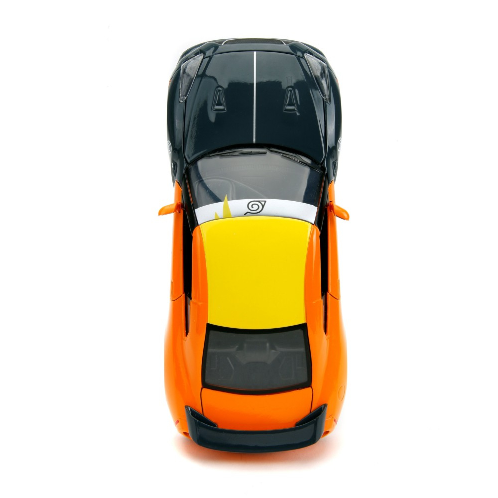 Jada Naruto - Металлическая машина 2009 Nissan GT-R + фигурка Наруто Узумаки 3255054