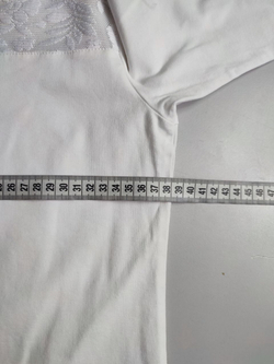 Блузка с кружевом красивая 40 размер