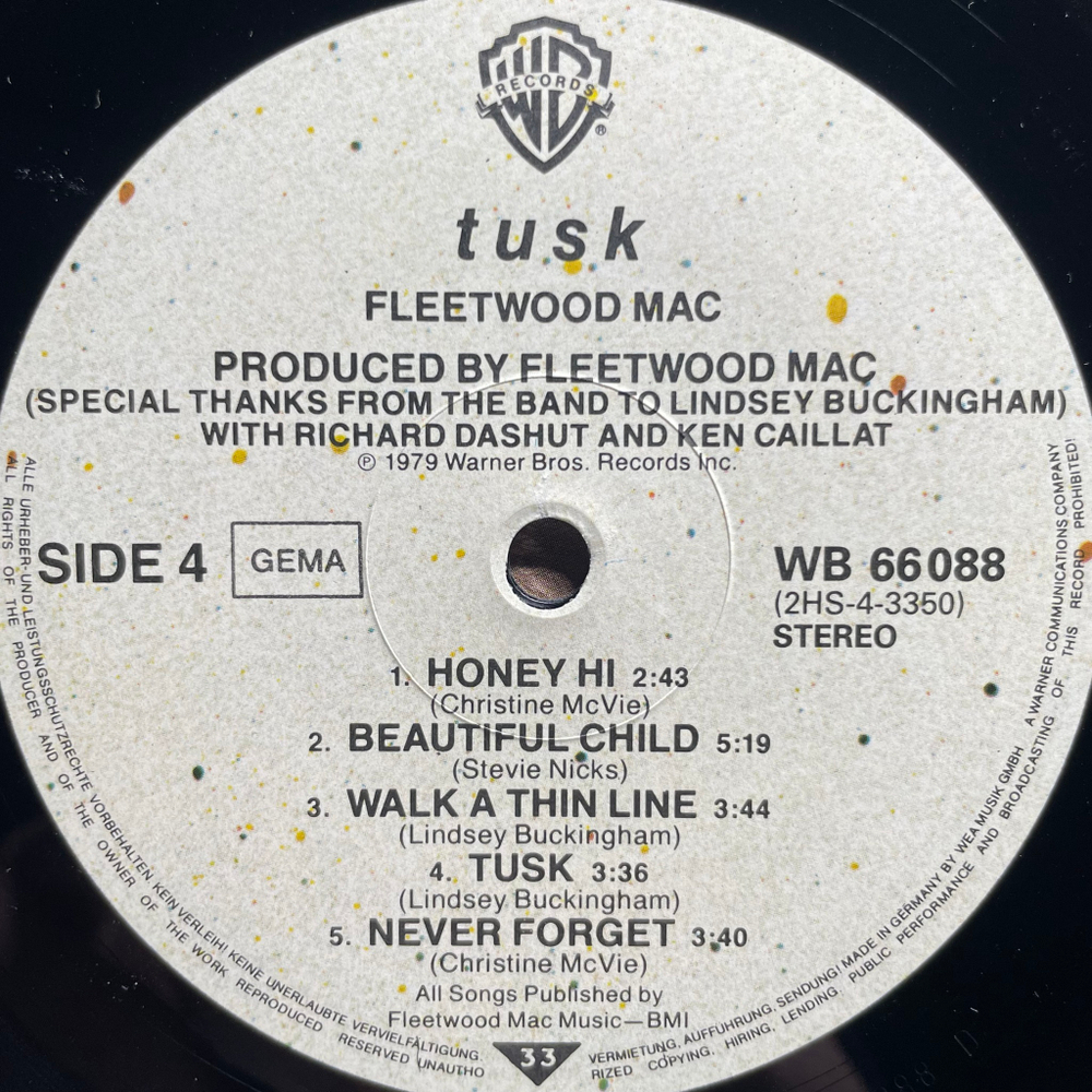 Fleetwood Mac - Tusk 2LP (Германия 1979г.)