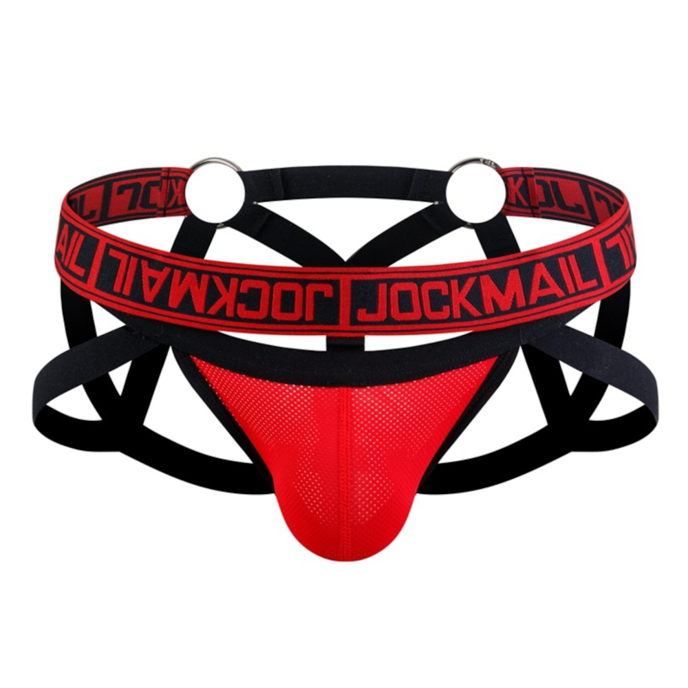 Мужские трусы джоки красные JOCKMAIL JM4031-8