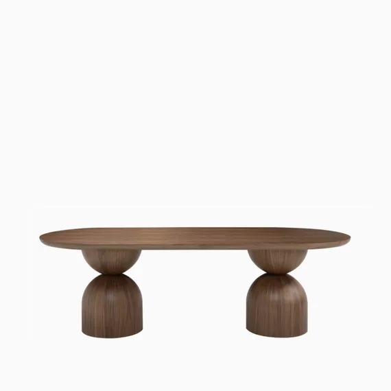 Обеденный стол Carado 240х100 см, орех