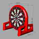 Надувной герметичный дартс «Компакт» диаметр 2,5 м, размер 2,5х2х2,5 м