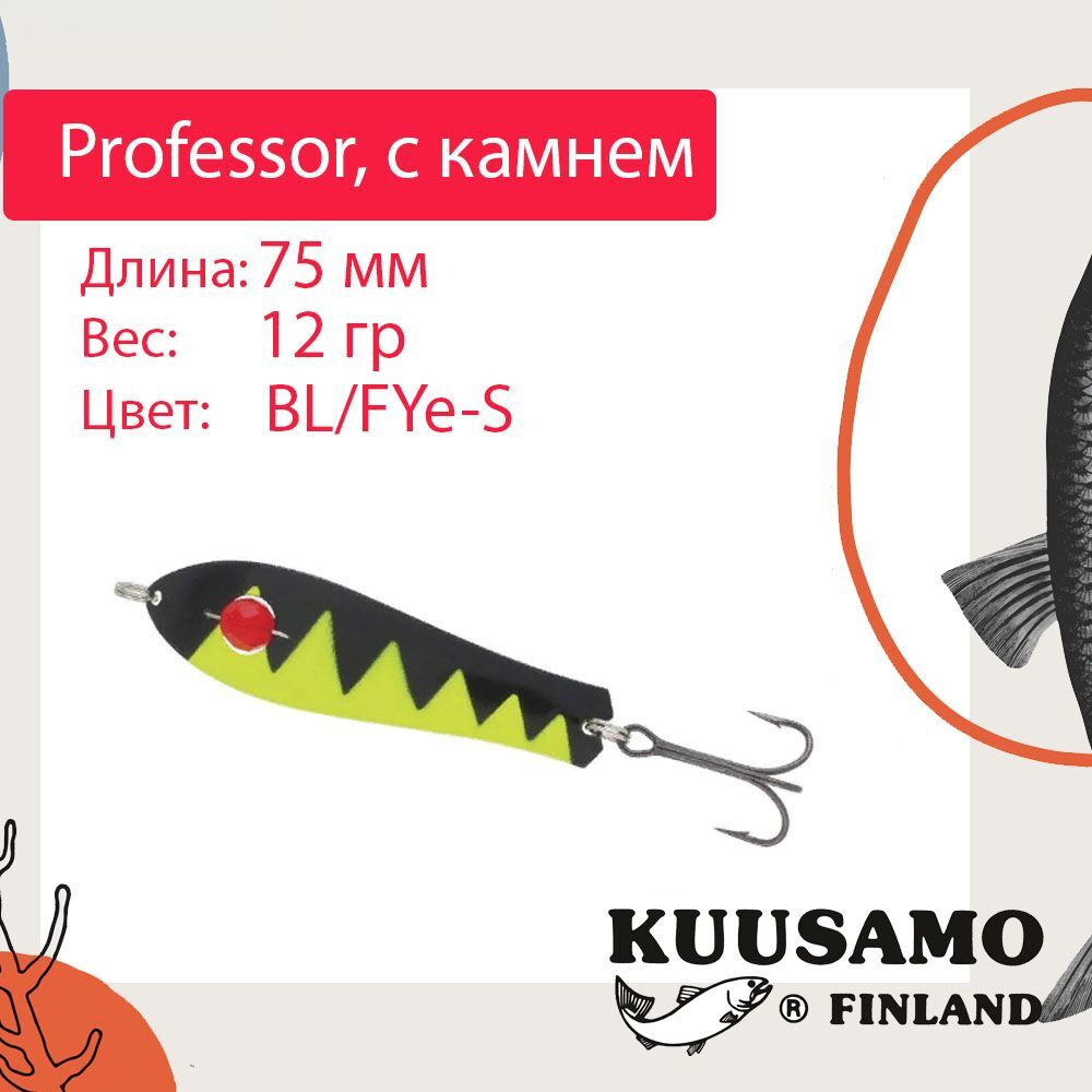 Блесна для рыбалки Kuusamo Professor