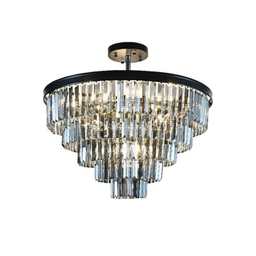 Потолочная люстра Mirastyle CF-2066/500 BK+SMG