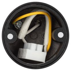 Светильник накладной ЭРА OL15 GU10 BK под лампу MR16 GU10 черный