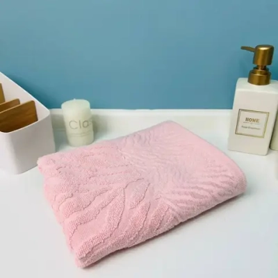 Полотенце махровое 50*90см «Florence» цвет хрустальная роза 01-050, плотность 450 гр/м2