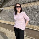 Мерино-ангора, цвет "Лаванда"