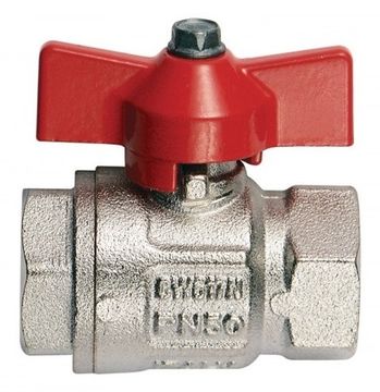 Кран шаровый Itap IDEAL 092 1" ВР/ВР полнопроходной ручка-бабочка
