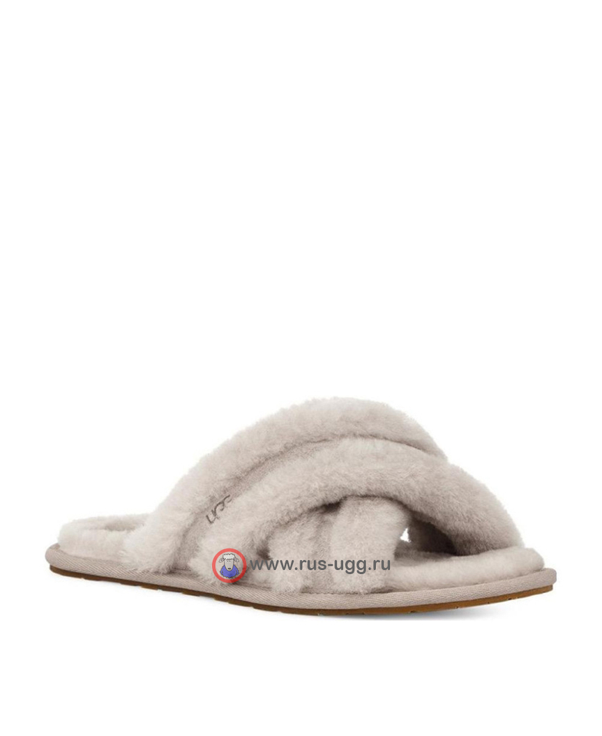 SCUFFITA SLIPPERS - grey/violet