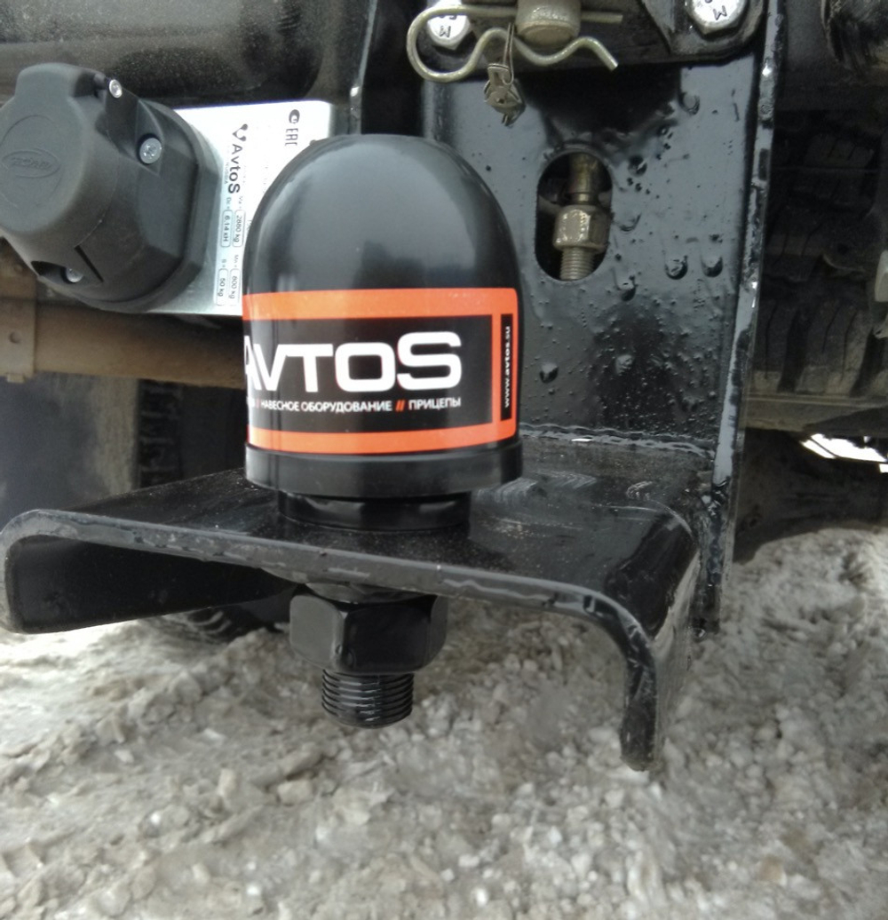 Фаркоп для УАЗ 2206, 3909(452), 3741, 3962, 39625, 3963 Буханка 1985- Тип шара: E. Нагрузки: 800/50 кг, UAZ-03