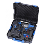 NORDBERG (NE806K-1/2) Гайковерт аккумуляторный, 1/2", 21В, 1500 Нм с двумя 6A акк. и зар. уст-вом, в кейсе