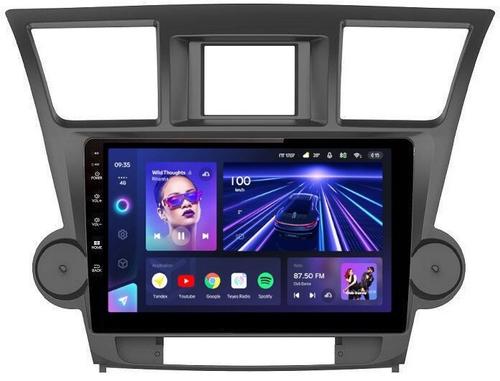 Магнитола для Toyota Highlander 2 2007-2013 XU40 - Teyes CC3 Android 10, Быстрая, CarPlay, SIM-слот (крутилки декоративные)