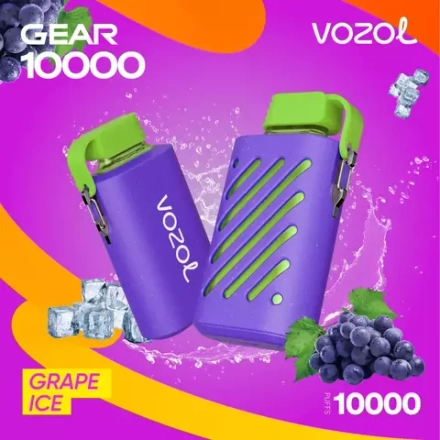 VOZOL GEAR 10000 - Grape Ice (5% nic)