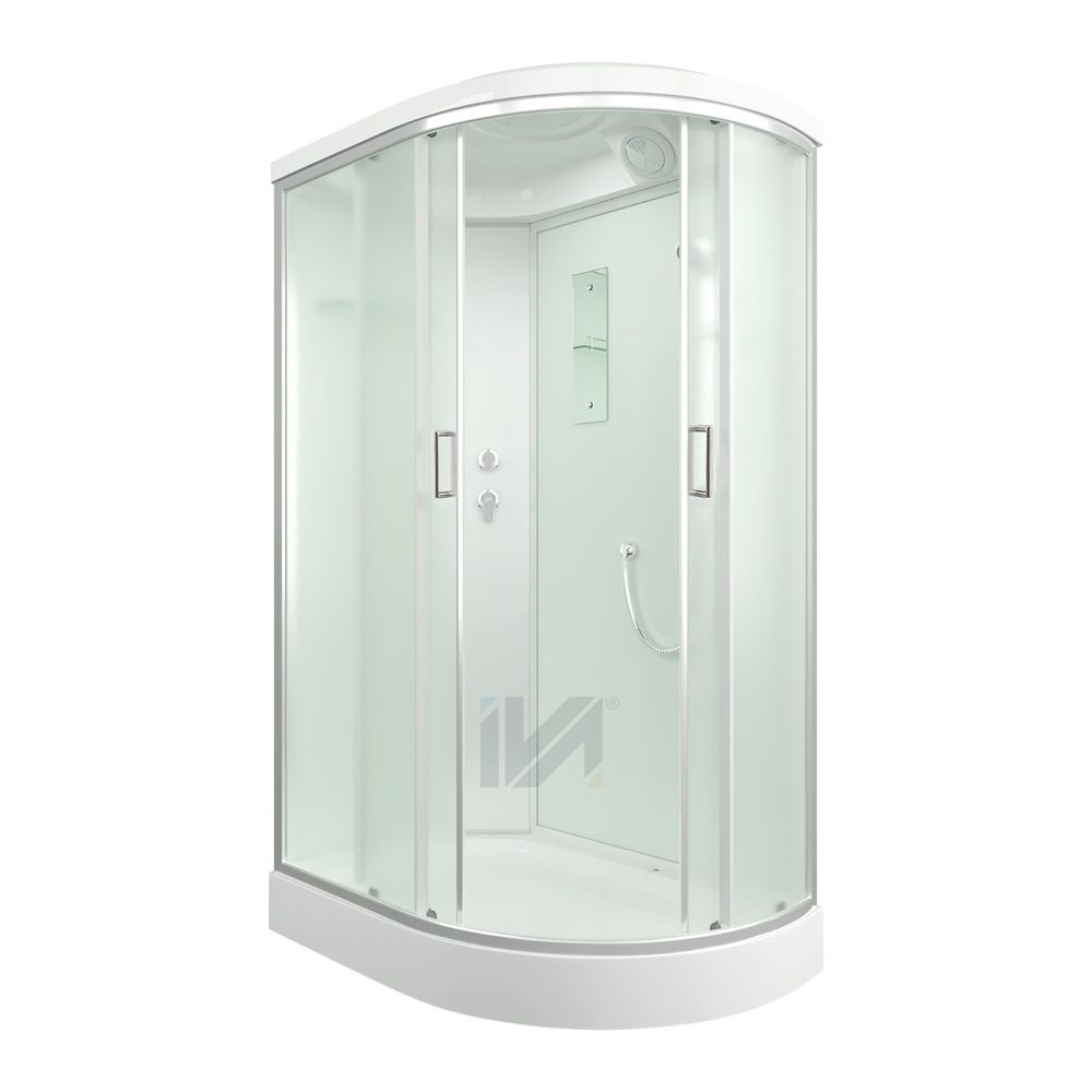 Душевая кабина IVA SC012CML 1200*800*2150 низкий поддон, светлое стекло
