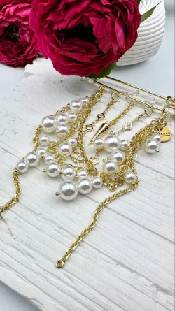 Брошь-булавка Glam, оттенок золото