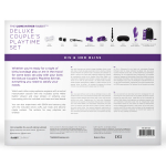 Эротический набор для пар DELUXE HIS & HER BLISS (Цвет: фиолетовый с черным)