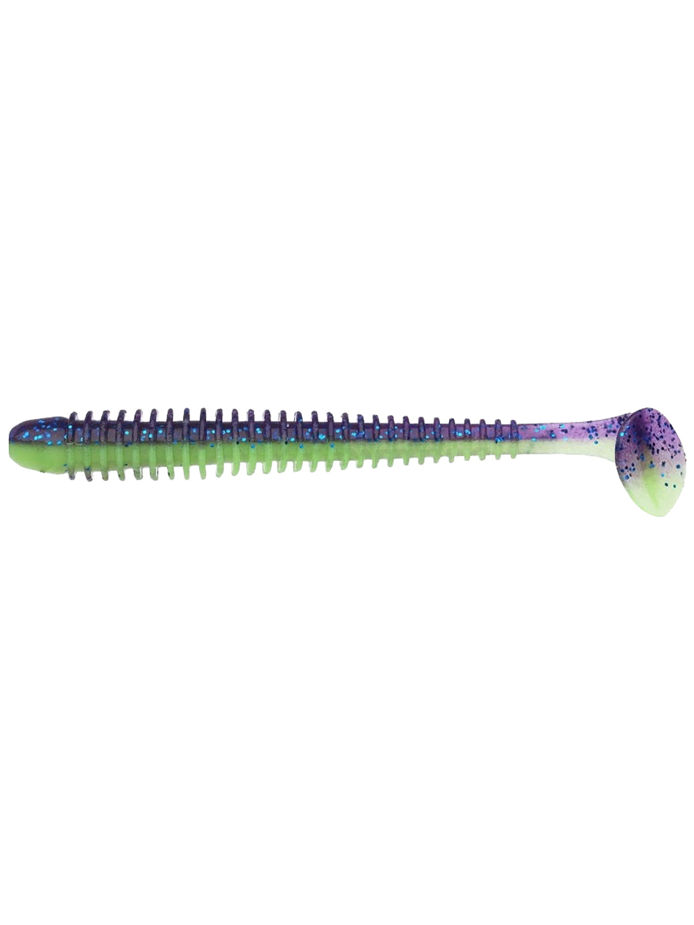 Приманка силиконовая Keitech Swing Impact 3", 2г, цвет #101 Green Pumpkin PP.