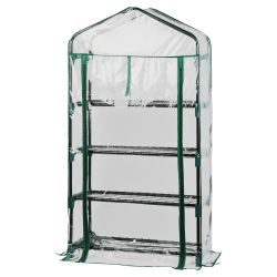 Теплица ЭРА FITO-House-4 со светильниками в комплекте 4 яруса 1250х690х300 мм