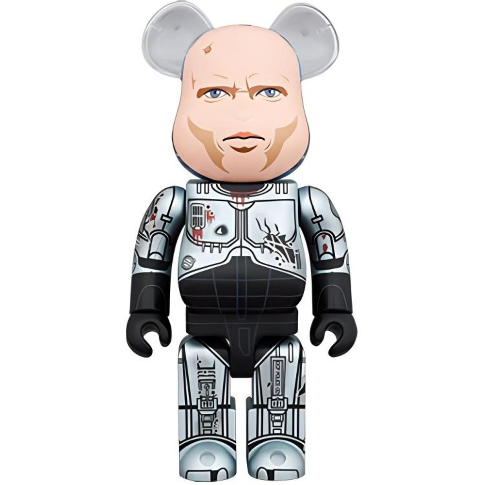 Дизайнерские игрушки BE@RBRICK 1000% BE@RBRICK ROBOCOP Ver.MURPHY HEAD 70cm, 3252202-640481520