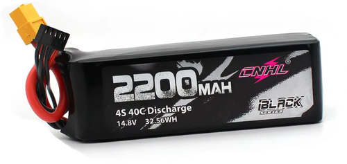 Аккумулятор CNHL 2200 мАч 14,8 В 4S 40C Lipo с разъемом XT60