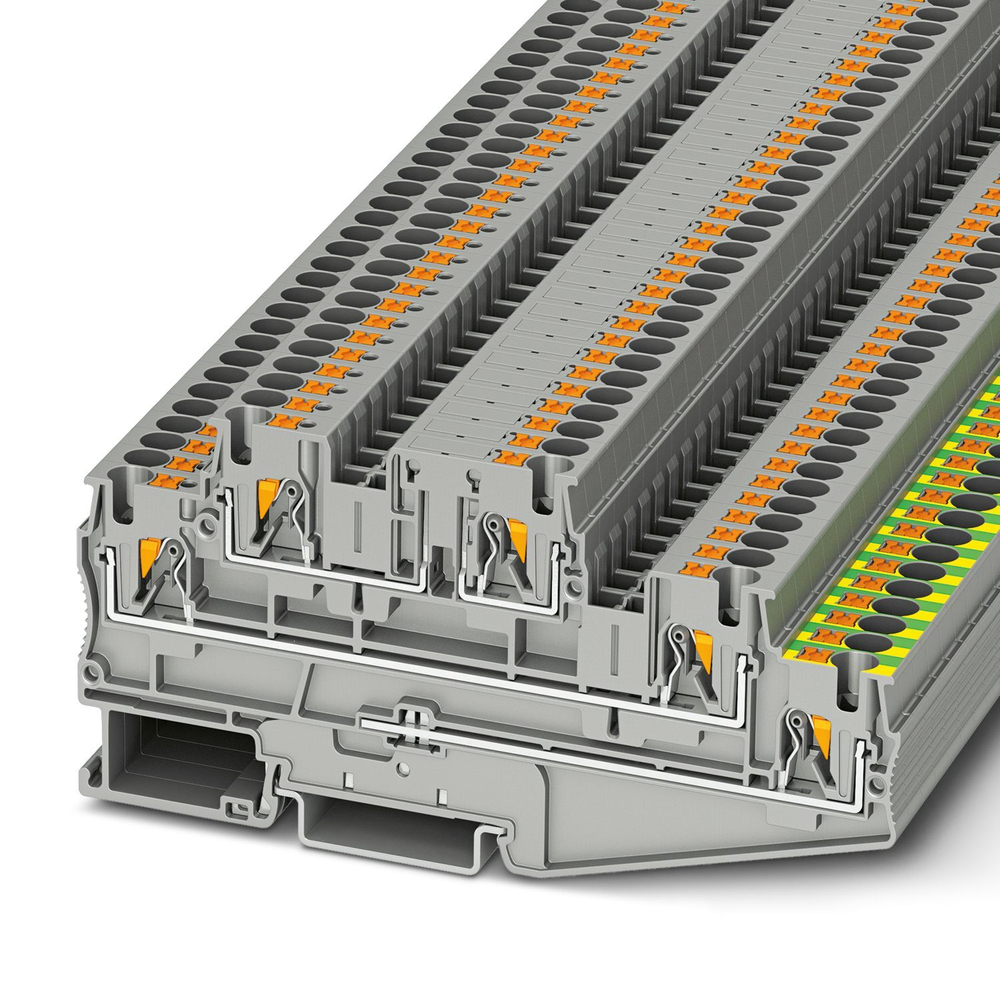 3002613 - PT 4-PE/L/L - Многоярусный клеммный модуль
