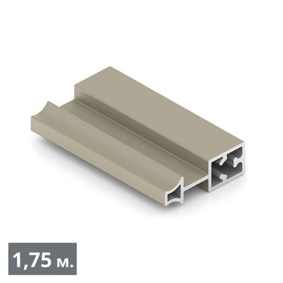 SLIMLINE Рамка средняя (1,75 м) шампань матовая (AL) (AV0590) Aristo (Акция)