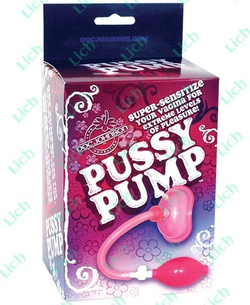 Женская помпа для клитора PINK PUSSY PUMP