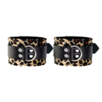 Наручники с анималистическим принтом ToyFa Anonymo 310102