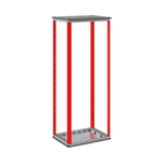 Стойки вертикальные, В=2200мм, без дополнительных креплений, 4шт RAL7035