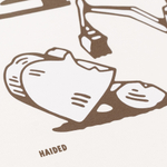 Футболка HAIDED DECONSTRUCTION Ecru