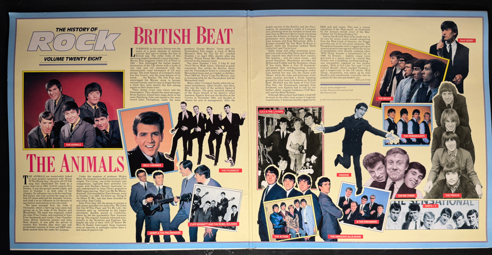 Сборник History Of Rock 28 2LP (Англия 1985г.)