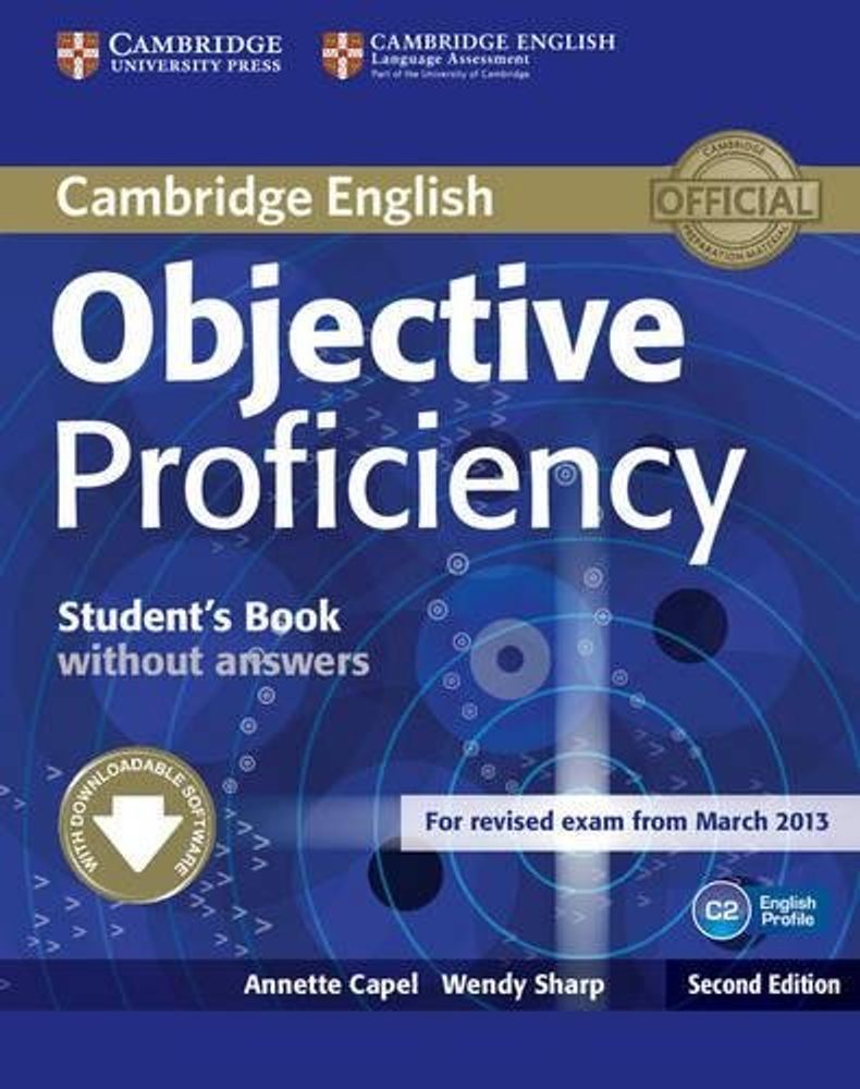 Objective Proficiency Student&#39;s Book (2ed) without Answers with Downloadable Software