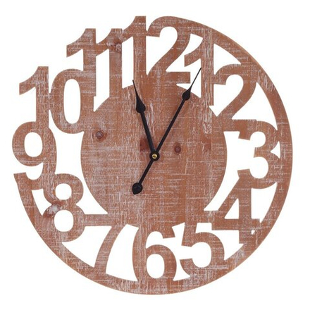 GAEM Часы настенные декоративные, L45 W3 H45 см, (1xАА не прилаг.)