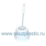 Ерш туалетный Пирамида белый