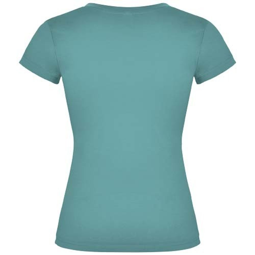 Женская футболка Victoria с коротким рукавом и V-образным вырезом